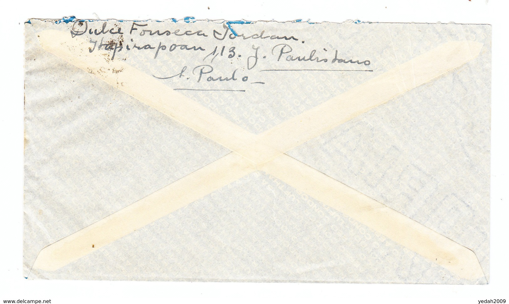 Brazil/Switzerland LATI AIRMAIL COVER - Luchtpost (private Maatschappijen)