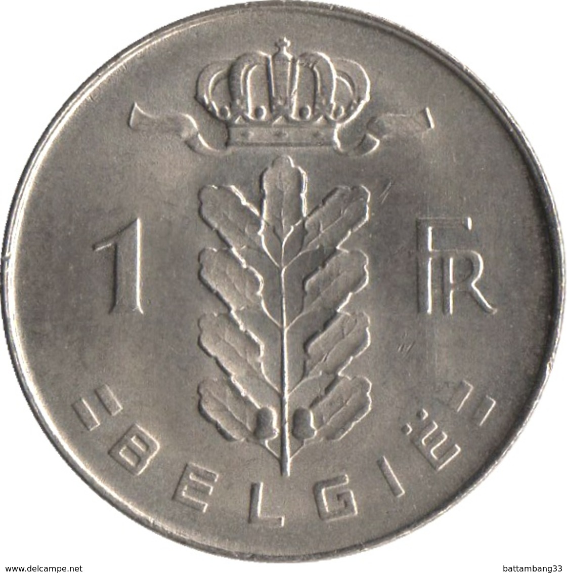 1 FRANC BELGE - 1 Franc