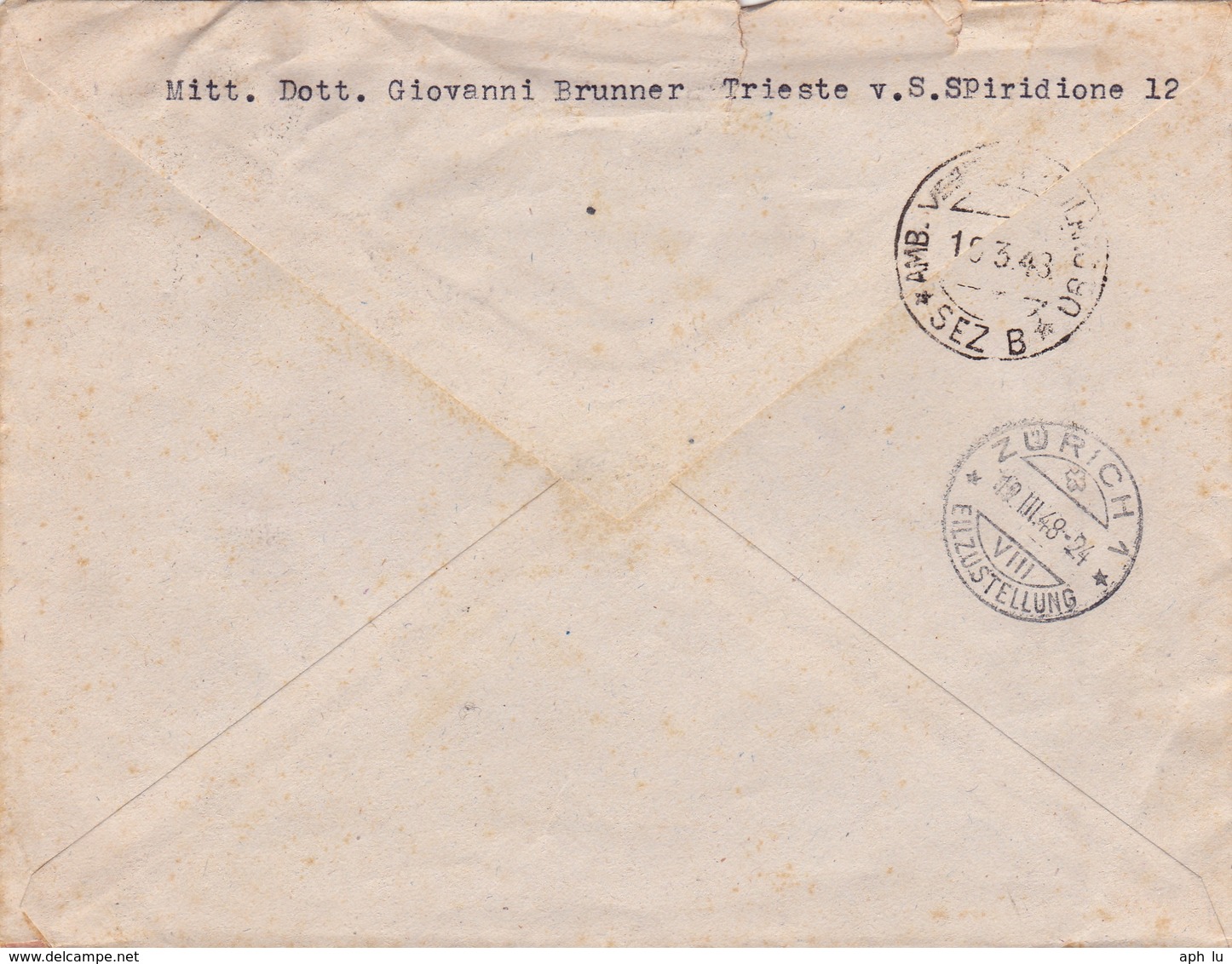 Brief In Die Schweiz (br3724) - Storia Postale