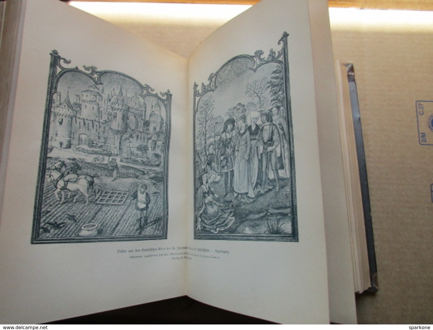 Staatengeschichte Abendlandes Im Mittelalter - Tome 2 (Dr. Hans Prutz) éditions De 1887 - Livres Anciens