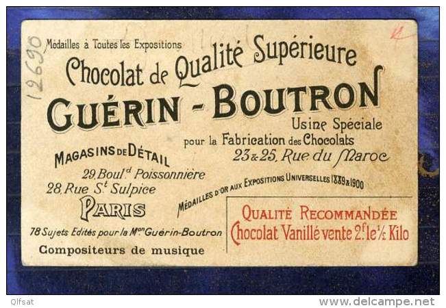 CHROMO GUERIN-BOUTRON Compositeur 46 Offenbach Duchesse De Gerolstein Composer - Guérin-Boutron