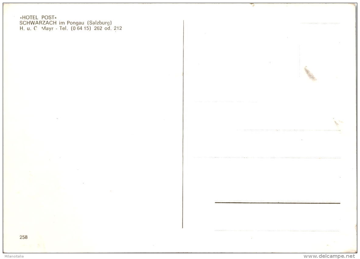 Schwarzach Im Pongau - Hotel Post (258) - Sonstige & Ohne Zuordnung