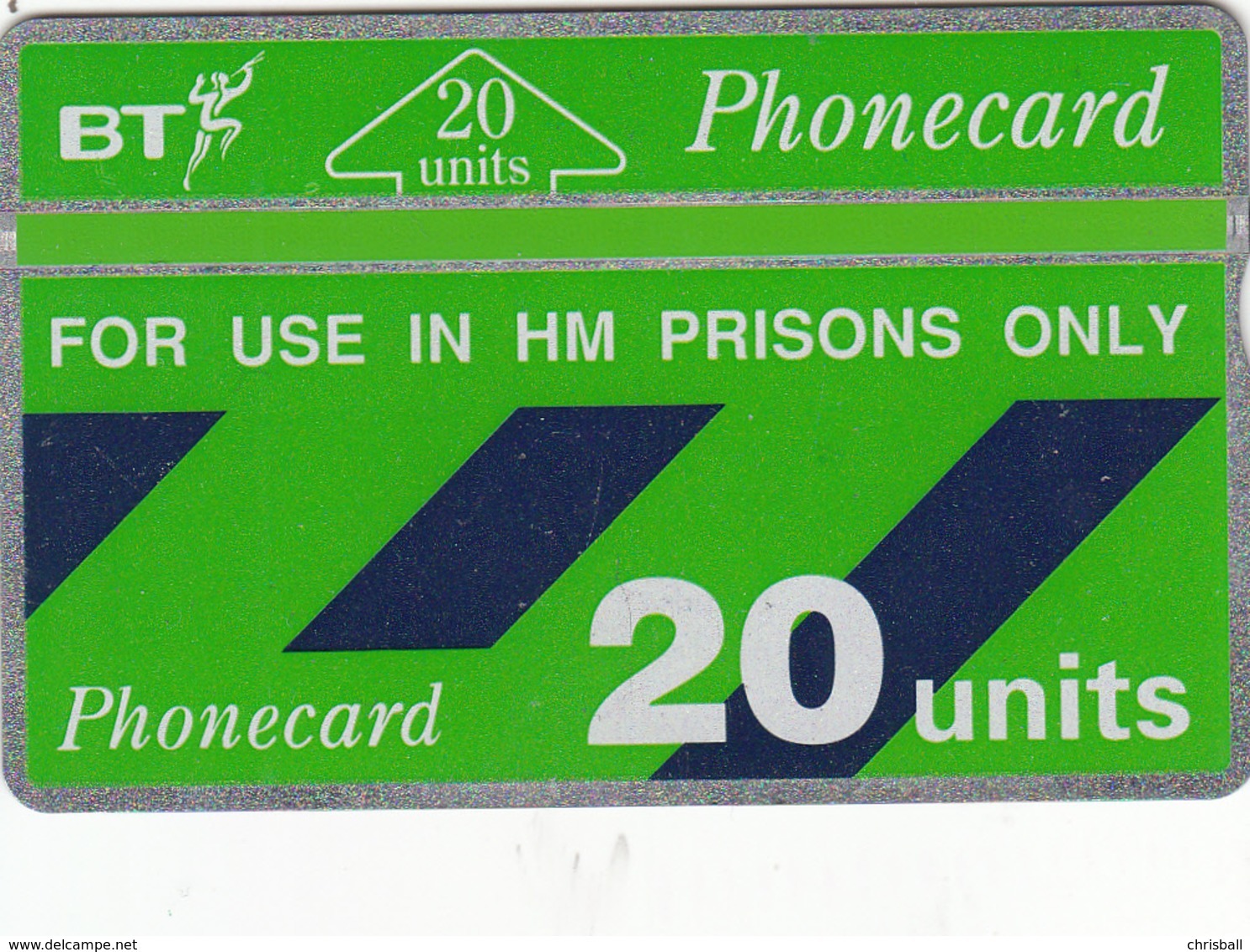 BT  Phonecard - HM Prisons (Green Band) - Superb Fine Used Condition - Prisons