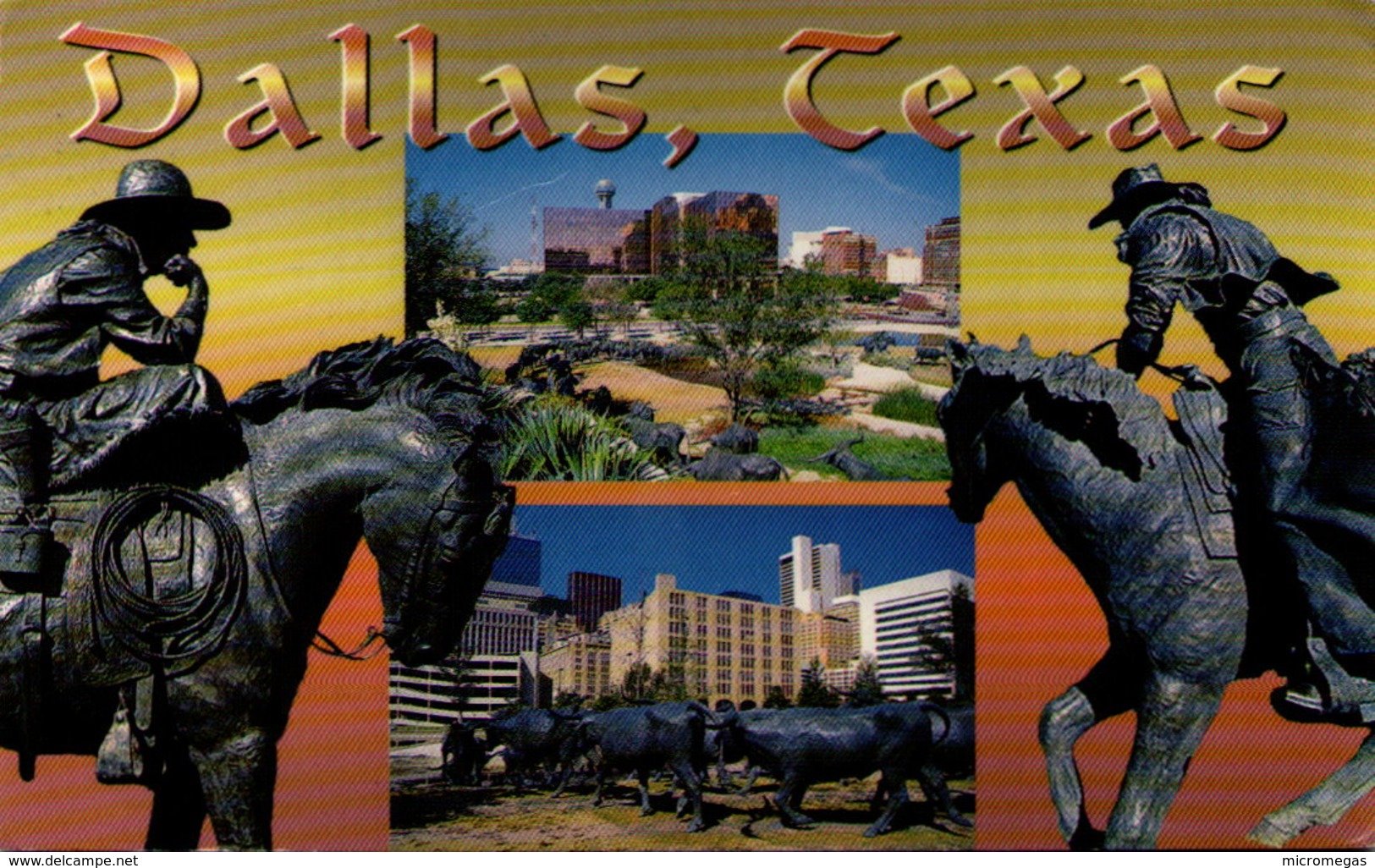 Dallas, Texas - Pioneer Plaza - Dallas