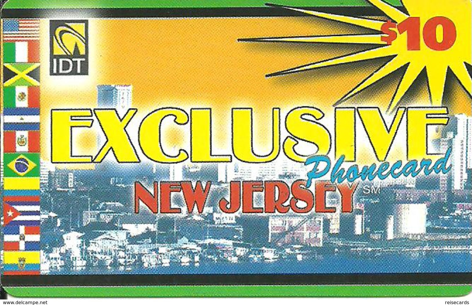 IDT: UTA Exclusive - New Jersey, No Tel No On Front - Sonstige & Ohne Zuordnung