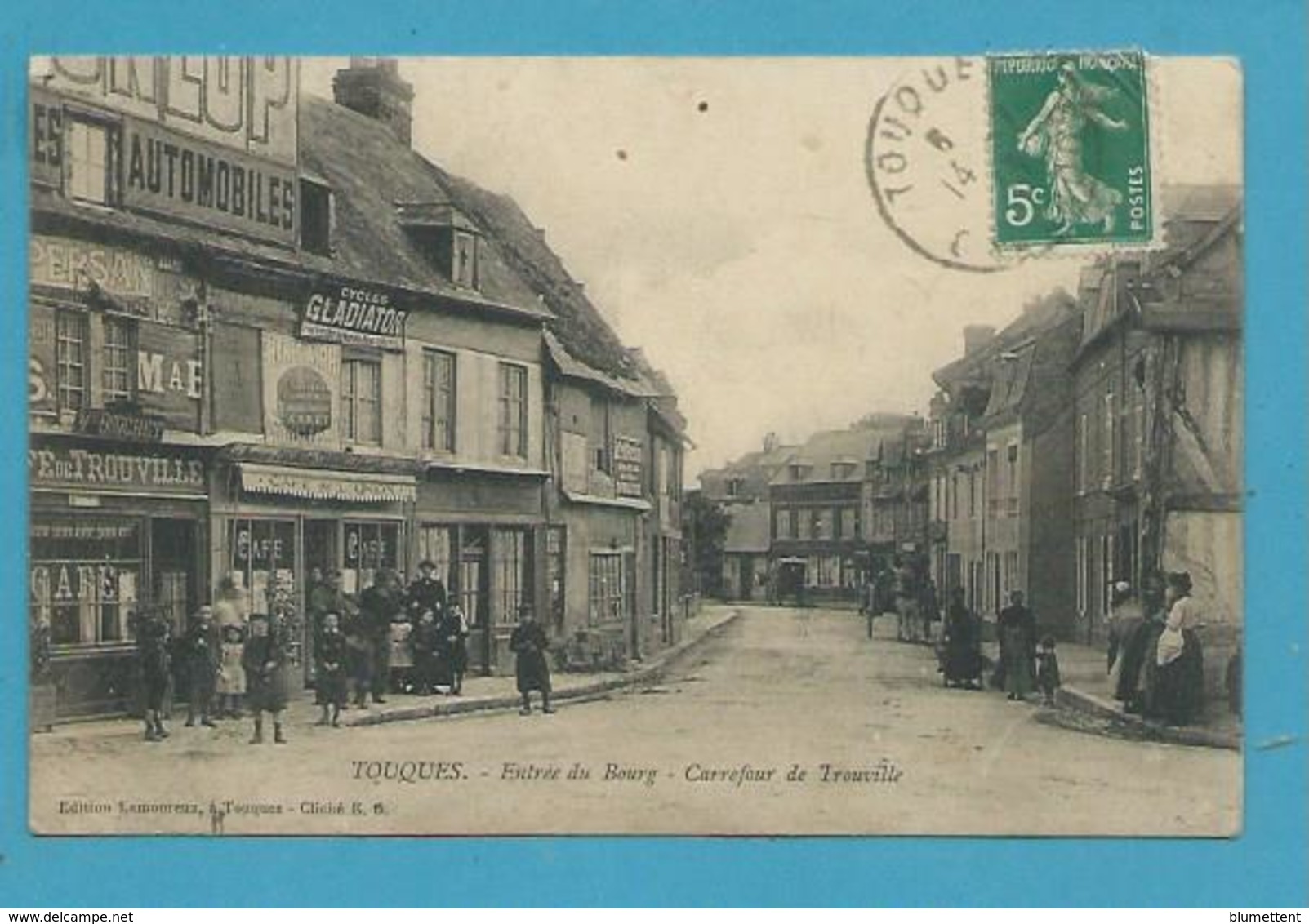 CPA Commerces Carrefour De Trouville TOUQUES 14 - Sonstige & Ohne Zuordnung