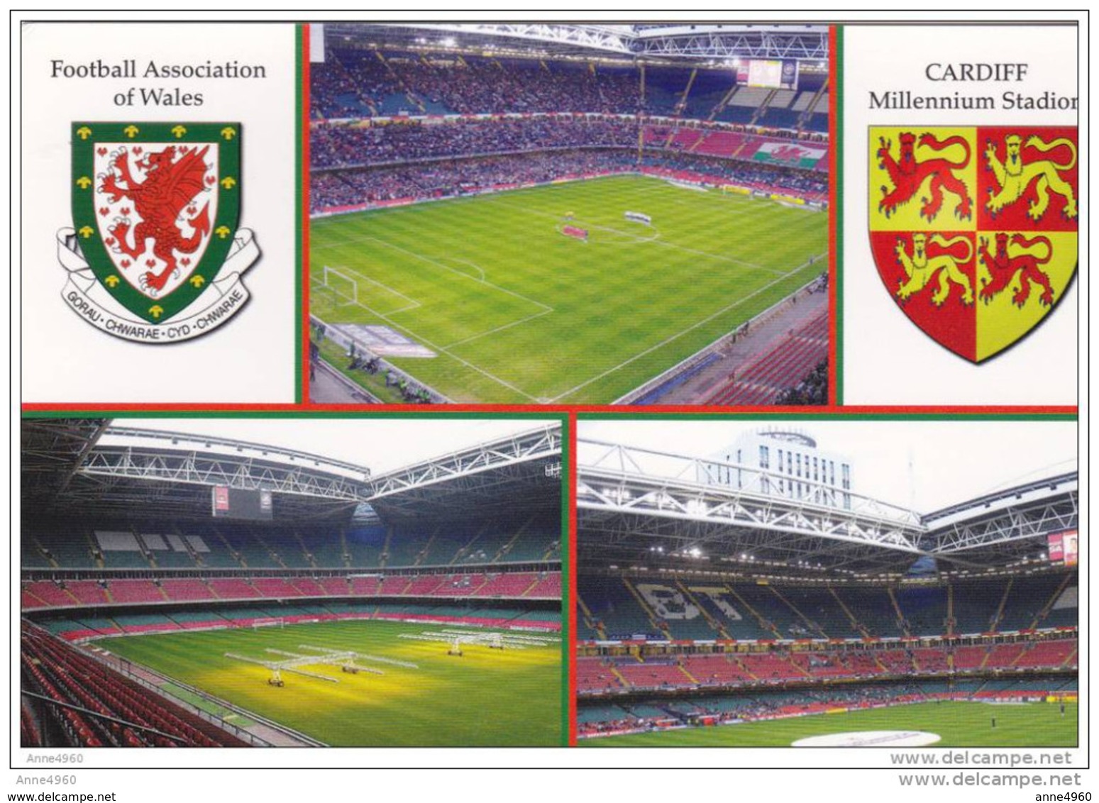 RUGBY  CP  STADE MILLENNIUM  STADION  CARDIFF PAYS DE GALLES - Cardiganshire