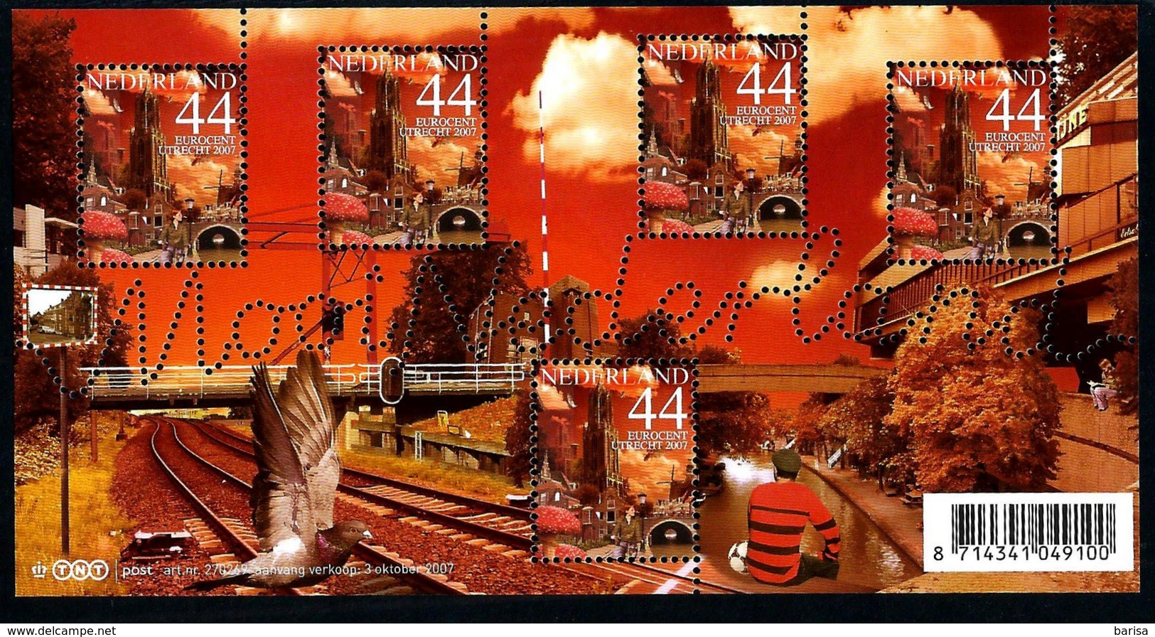 Netherlands 2007: Beautiful Netherlands - Utrecht ** MNH - Nuovi