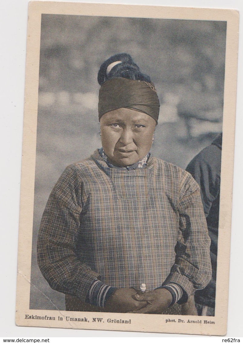 Groenland, Eskimofrau In Umanak - F.p. - Anno 1910 - Groenlandia