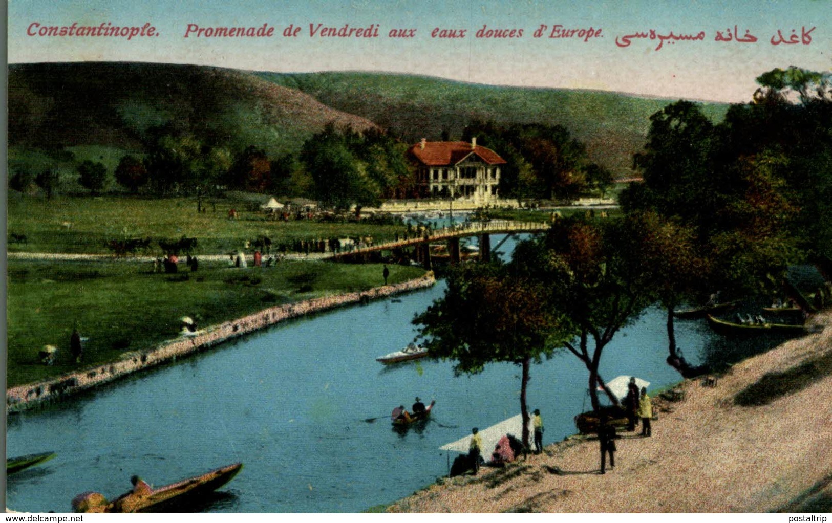 Constantinople / Istanbul Promenade De Vendredi Aux Eaux Douces D'Europe   Turquie    TURQUIA - Turquia