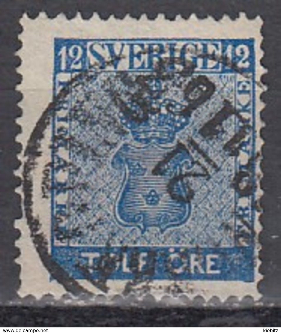 SCHWEDEN 1858 - MiNr: 9 Used - Gebraucht