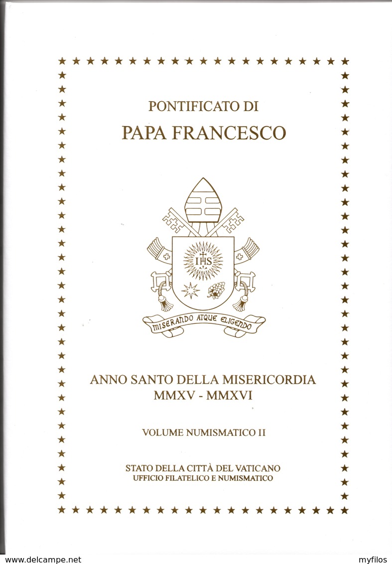 2016 VATICANO VOLUME NUMISMATICO II (SECONDO) VUOTO - Libri & Software