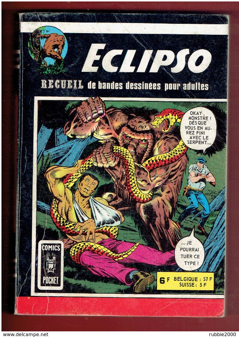 ECLIPSO 1974 NUMEROS 44 ET 45 RECUEIL 3206 - Eclipso