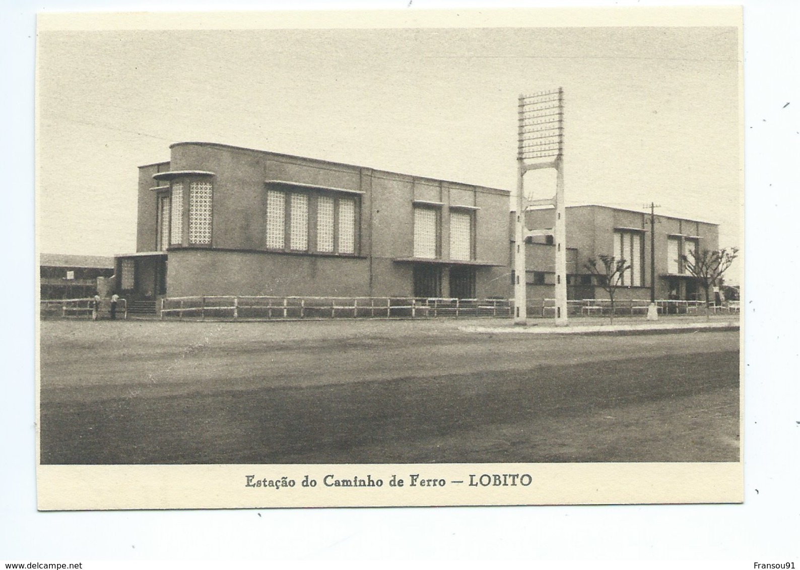 Lobito - Estaçao Do Caminho De Ferro - Angola