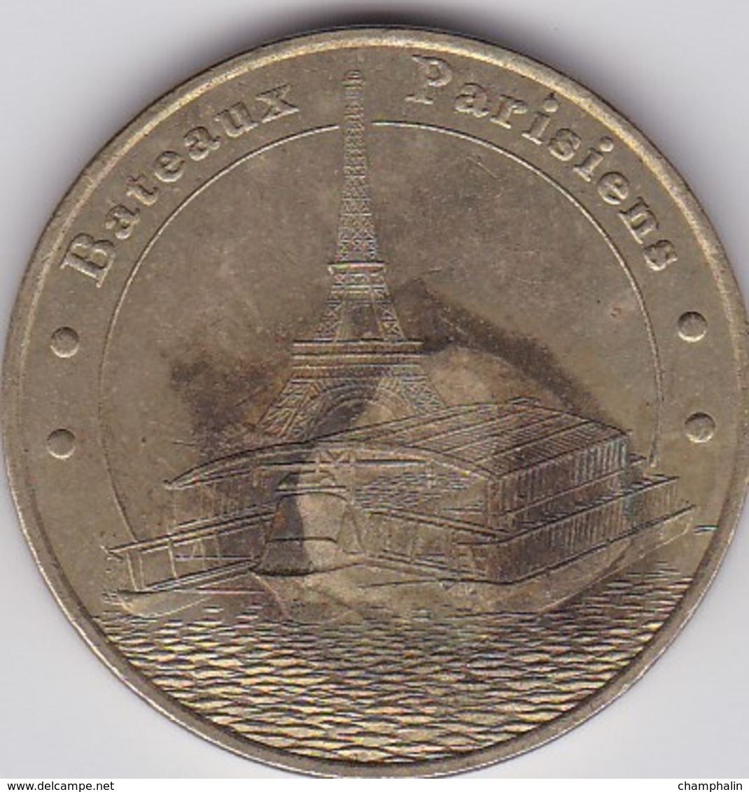 France - Jeton Touristique Monnaie De Paris - Bateaux Parisiens - 2005 - 2005