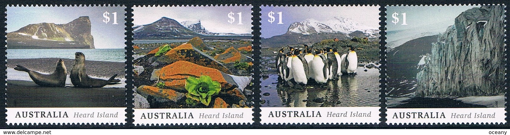 Australie - Iles Heard-et-MacDonald 4498/4501 (année 2017) ** - Neufs