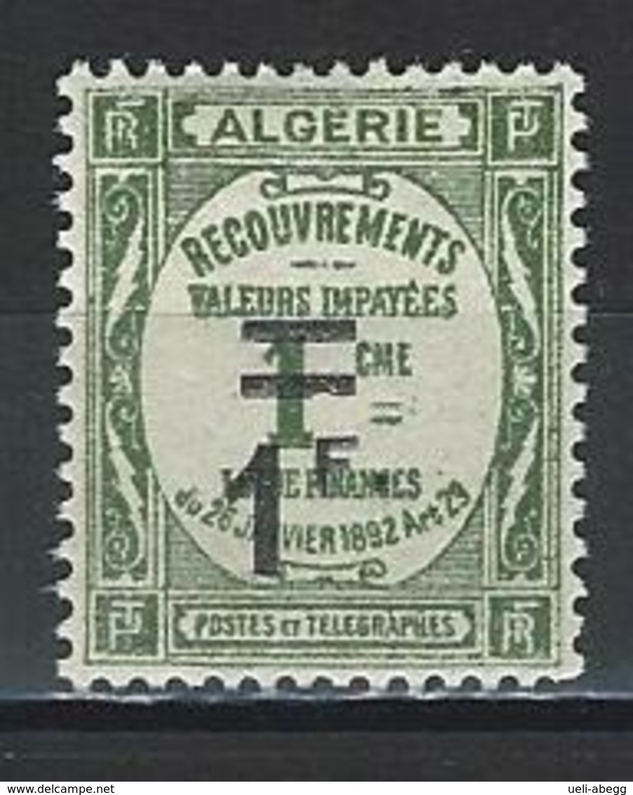 Algérie Yv. T22, Mi P22 * - Impuestos