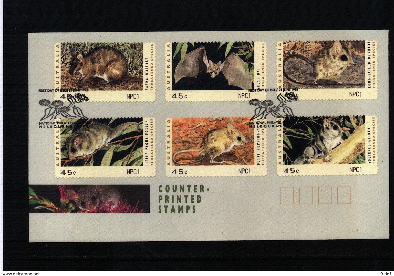 Australia 1993 Rodents FDC - Nager