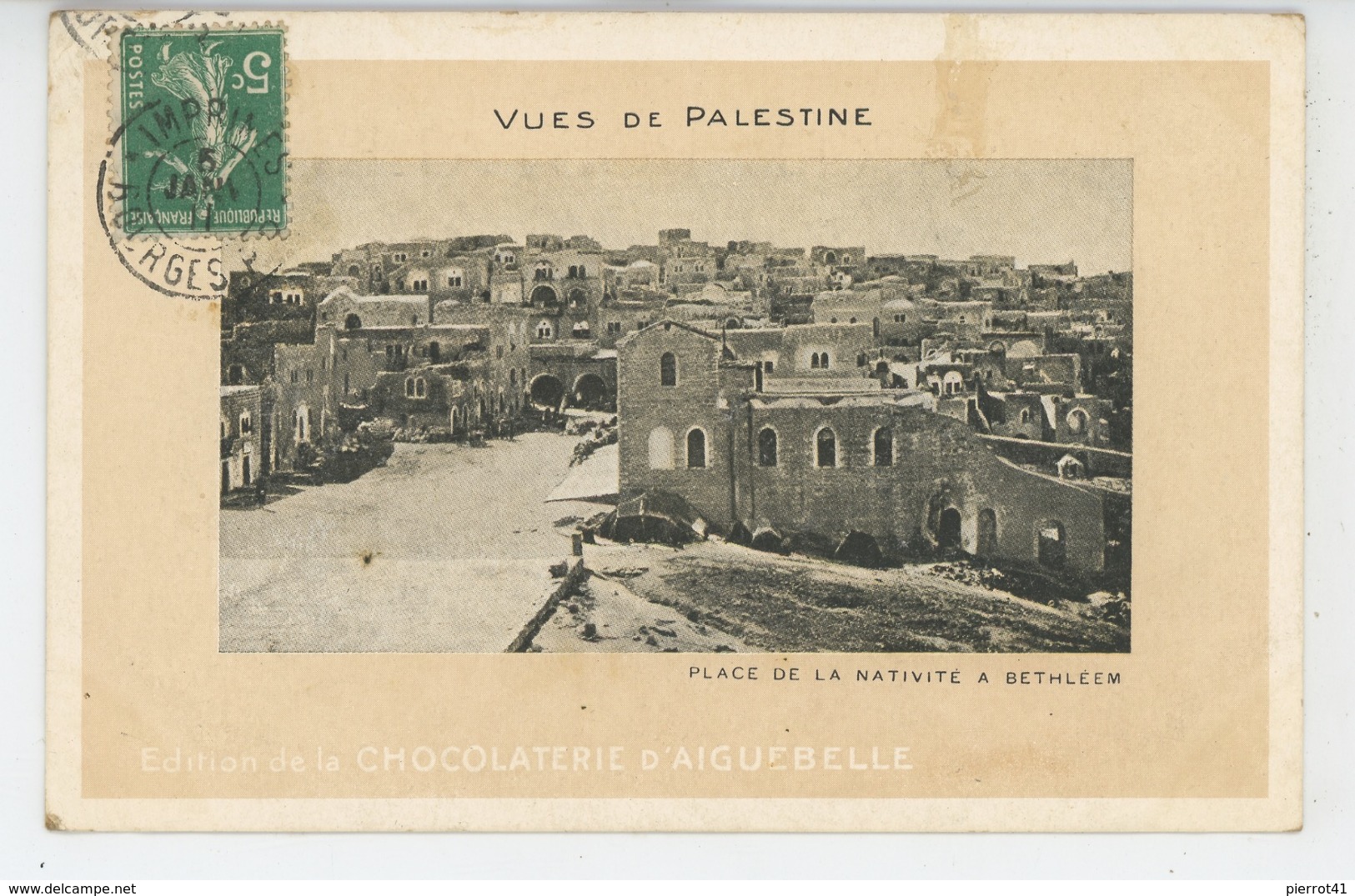 ASIE - VUES DE PALESTINE - Place De La Nativité à BETHLÉEM - Palestine