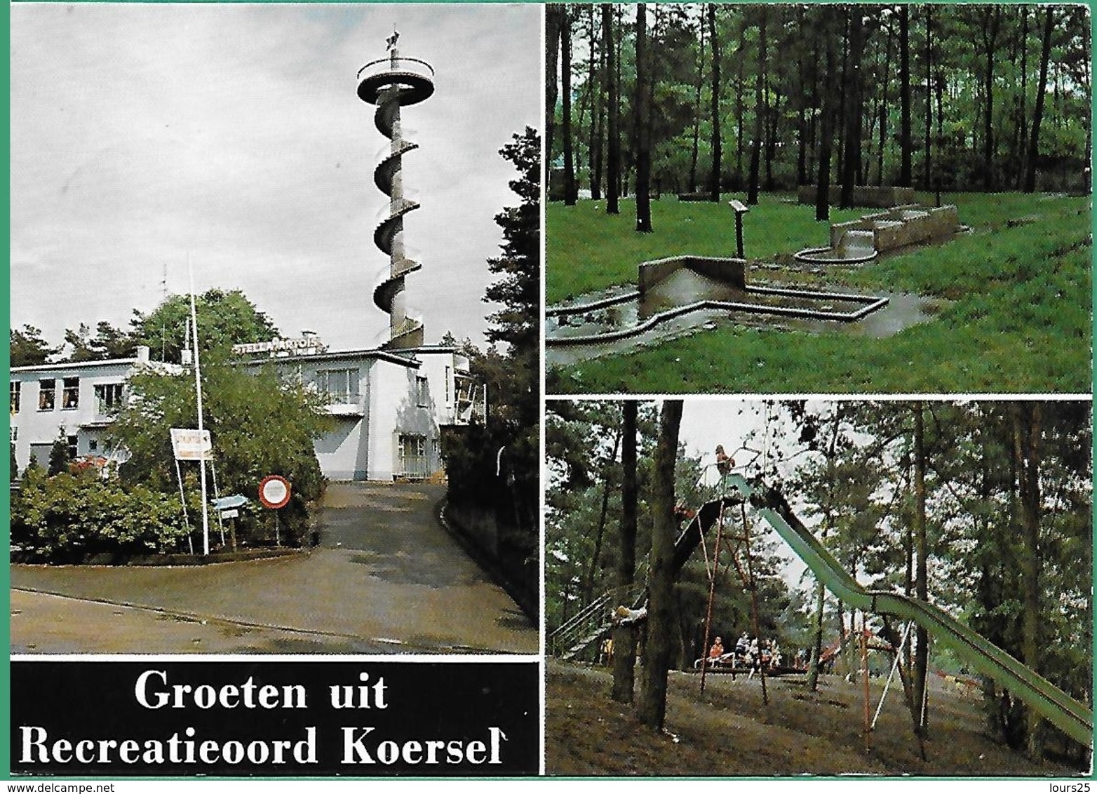 ! - Belgique - Koersel (Beringen) - Groeten Uit Recreatieoord Koersel  (Bonjour De ...) - Café-Restaurant - Mini-golf - Beringen