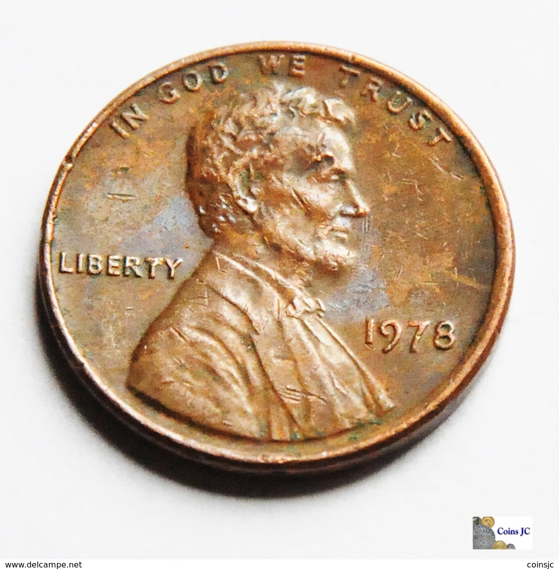 US - 1 Cent - 1978 - 1959-…: Lincoln, Memorial Reverse