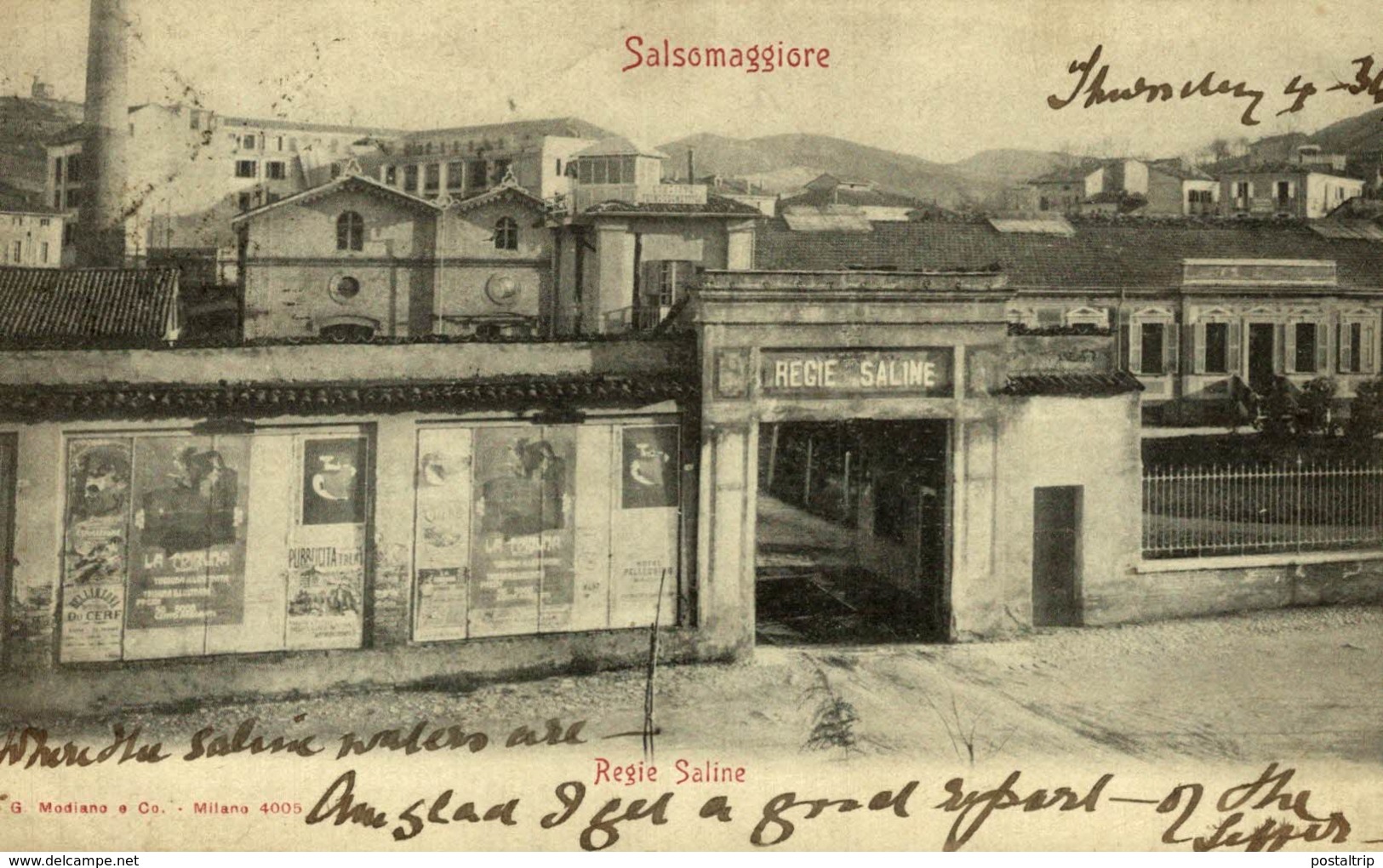 PARMA SALSOMAGGIORE TERME REGIE SALINE    Italien,  ITALIA, ITALY, ITALIE - Parma