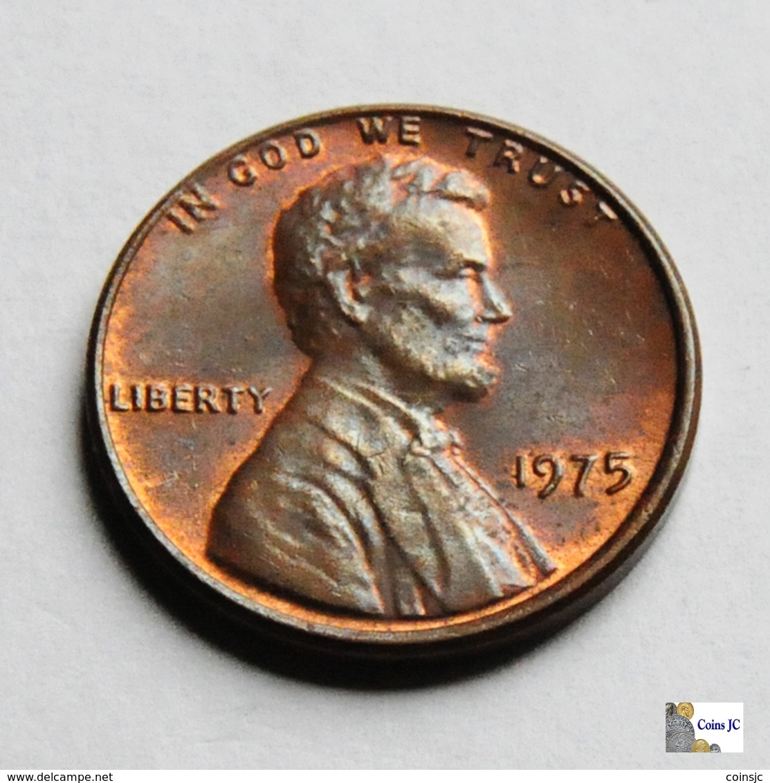 US - 1 Cent - 1975 - 1959-…: Lincoln, Memorial Reverse