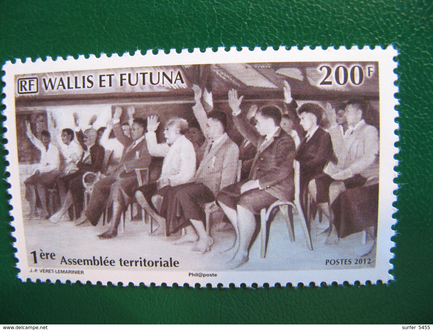WALLIS YVERT POSTE ORDINAIRE N° 763 NEUF** LUXE FACIALE 1,68 EURO - Unused Stamps