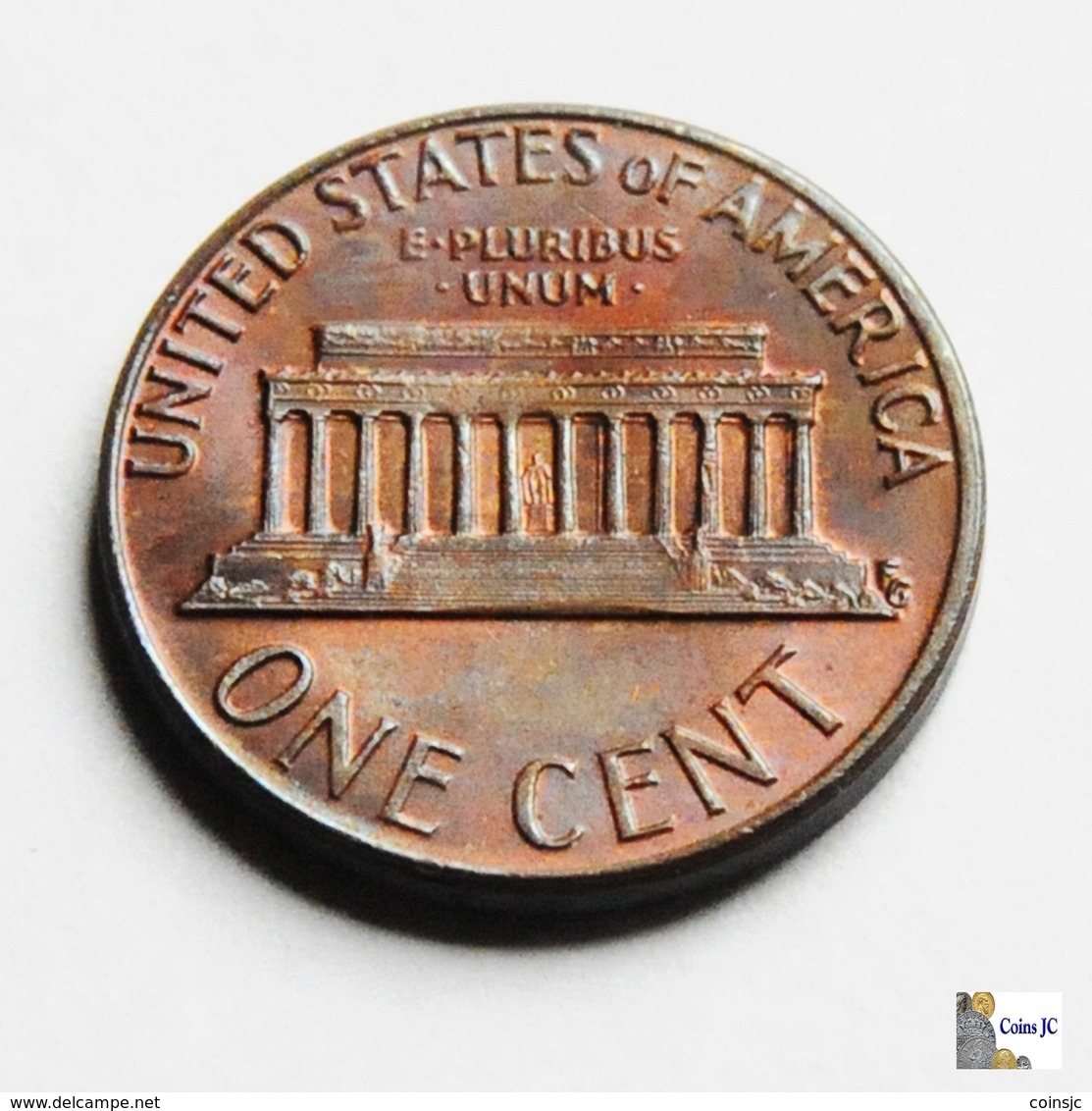 US - 1 Cent - 1973 - 1959-…: Lincoln, Memorial Reverse