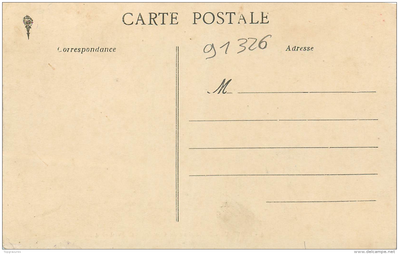 CP BEAUTOUR BENEDICTION DU CALVAIRE 12 AVRIL 1914 - CARTE ENDOMAGEE - Guerre 1914-18