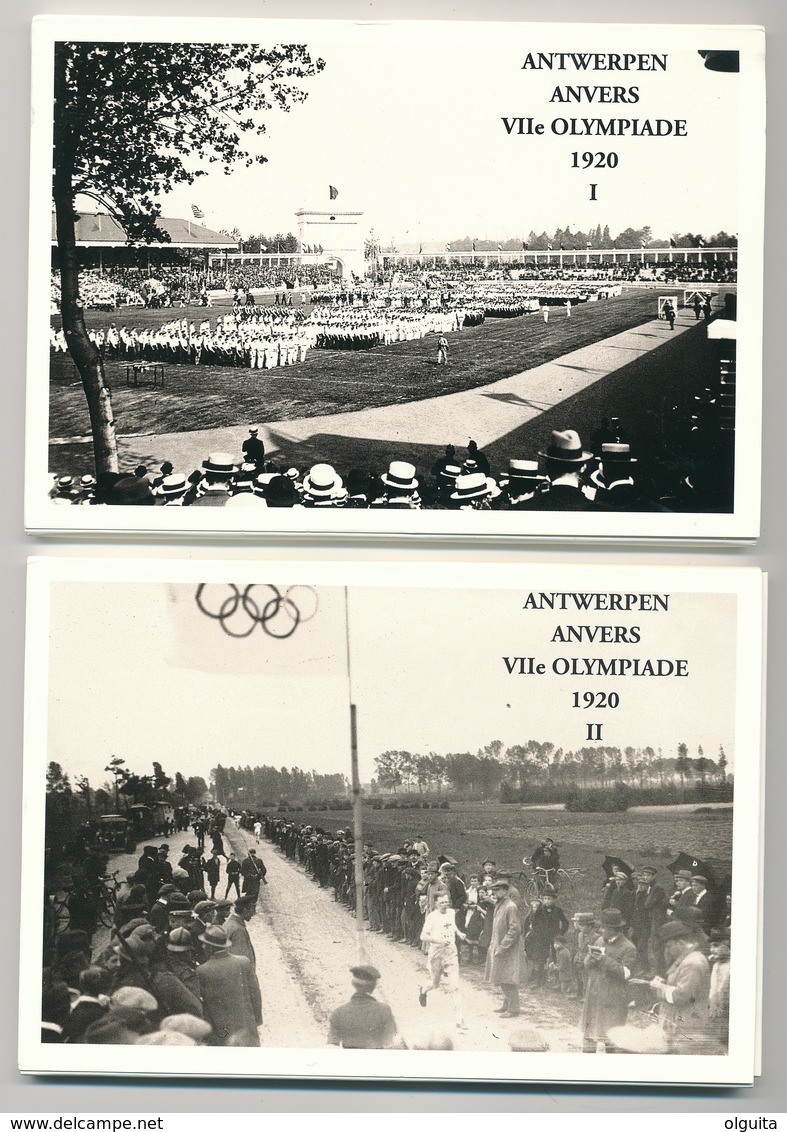 The VIIth Olympiad ANTWERP 1920 - LIVRE En Anglais By Renson , 1996 +24 Reprints (1995) Of Original Pictures  --  15/285 - Ete 1920: Anvers