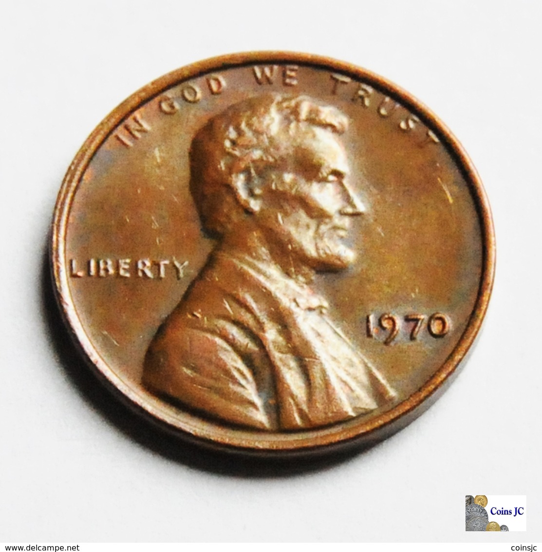 US - 1 Cent - 1970 - 1959-…: Lincoln, Memorial Reverse