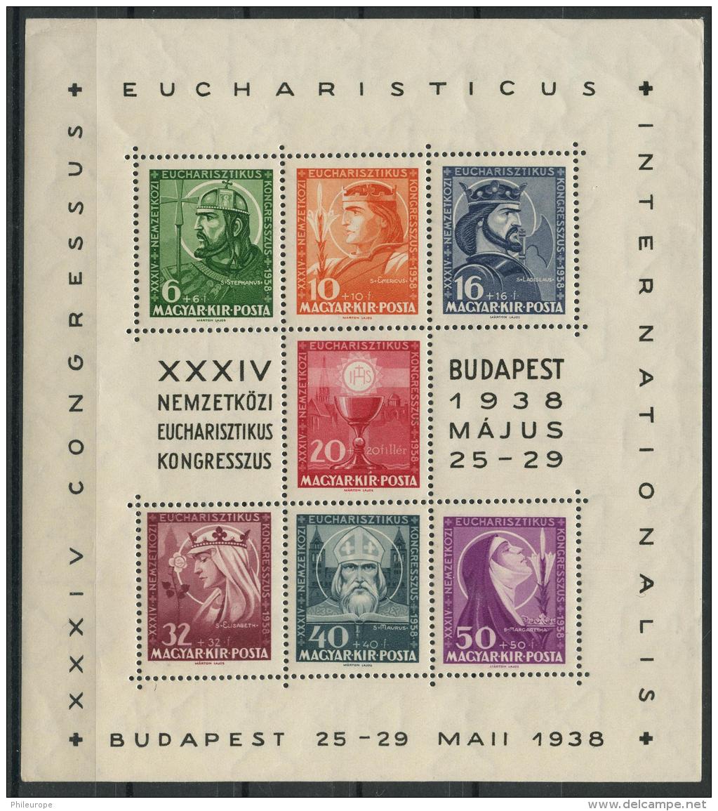 Hongrie (1938) Bloc Feuillet N 2 (Luxe) - Blocs-feuillets