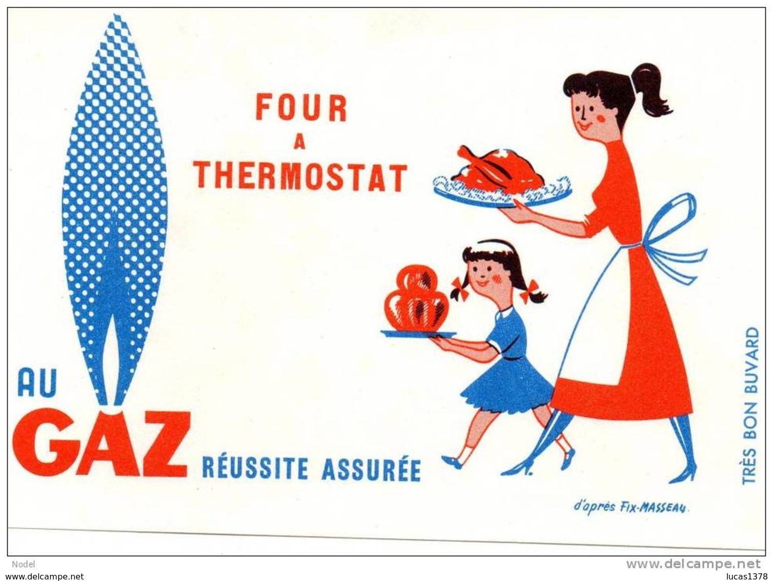 FOUR A THERMOSTAT AU GAZ - Electricidad & Gas
