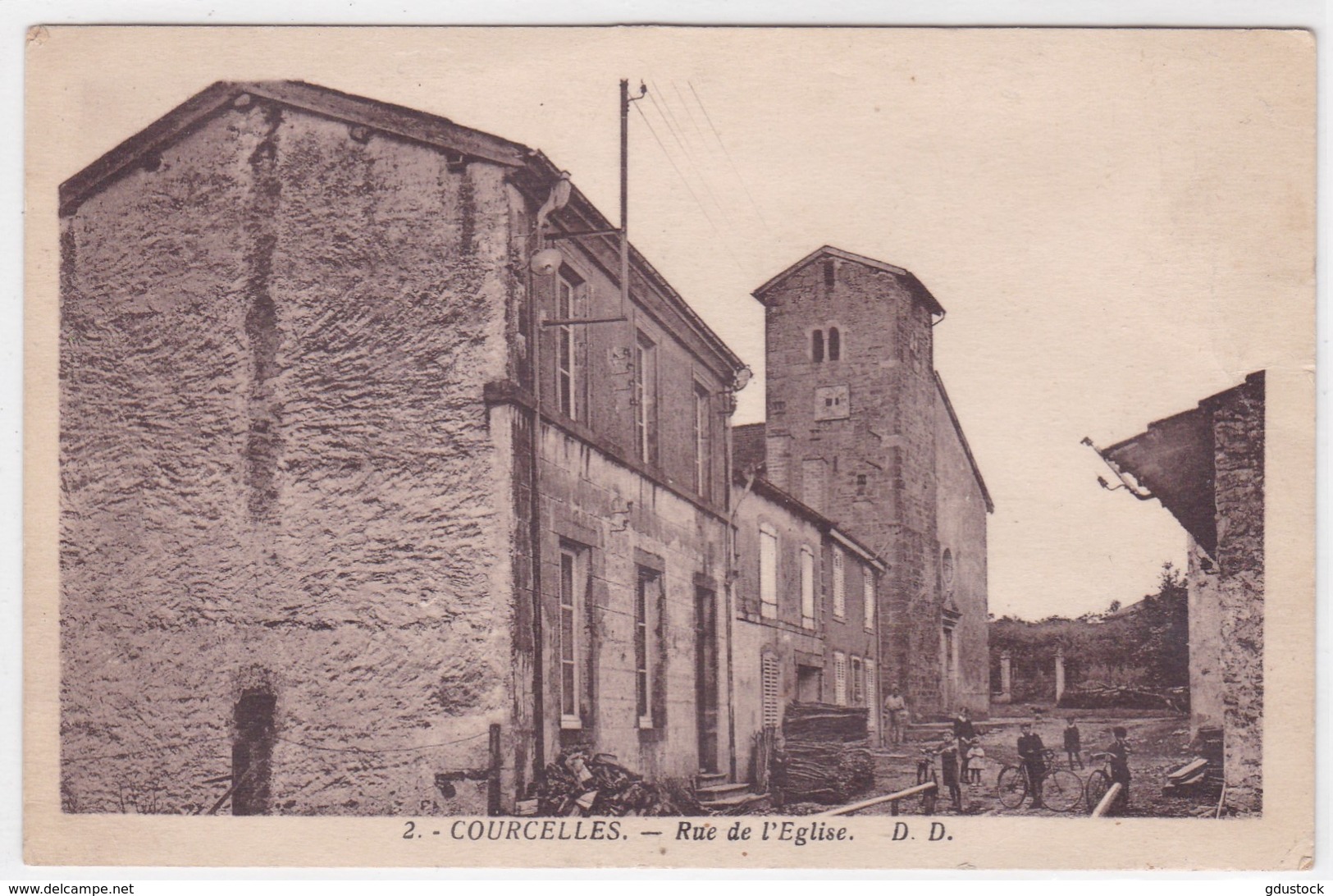 Courcelles - Rue De L'église - Courcelles