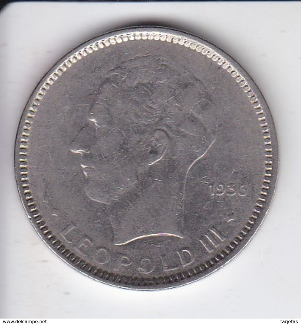 MONEDA  DE BELGICA DE 5 FRANCS DEL AÑO 1936  (COIN) - 5 Francs