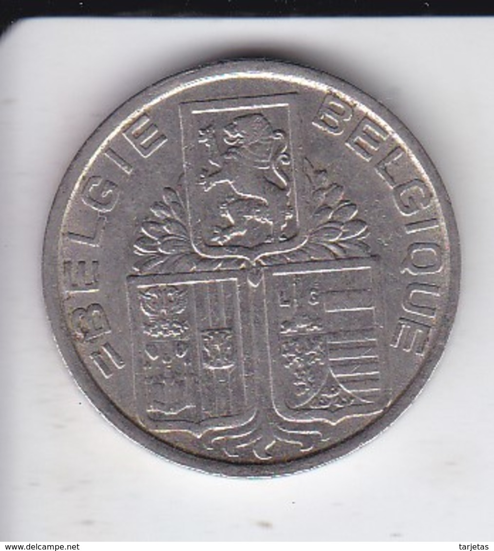 MONEDA  DE BELGICA DE 5 FRANCS DEL AÑO 1939  (COIN) - 5 Francs