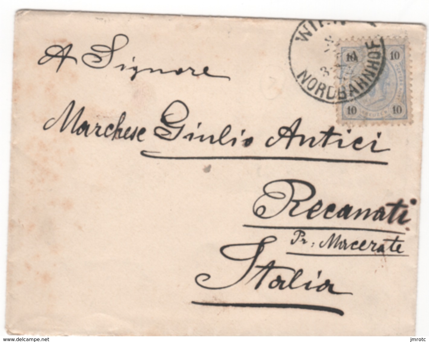 Lettre  AUTRICHE   1896   Pour Italie  , X21 - Lettres & Documents