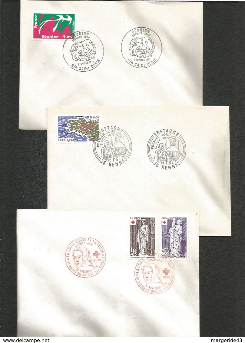 FRANCE LOT DE FDC TOUTES DIFFERENTES - Vrac (min 1000 Timbres)