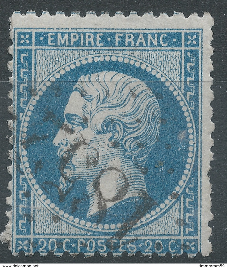 Lot N°42276   N°22/fragment, Oblit GC 1852 Ivry-sur-Seine, Seine (60), Ind 4 - 1862 Napoleon III