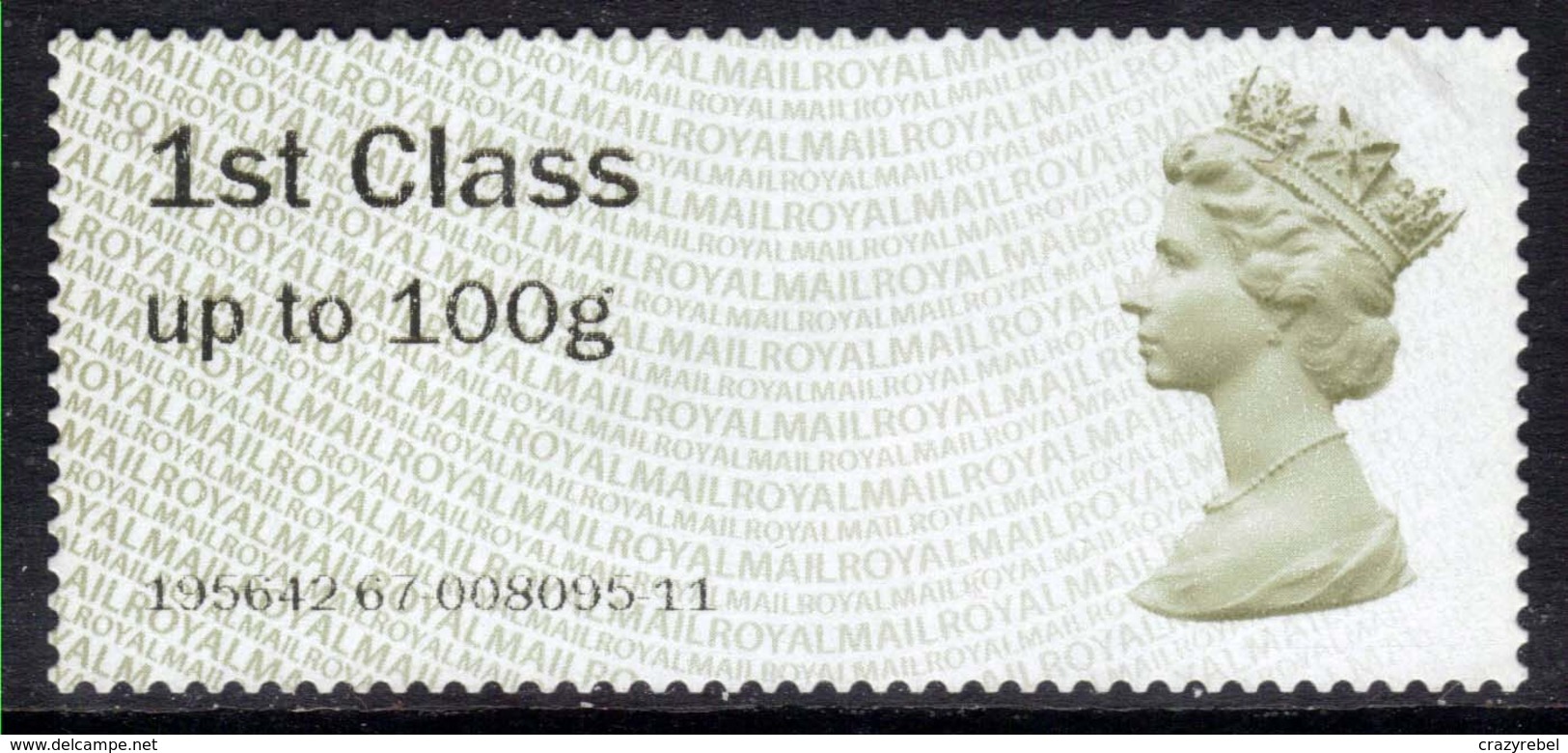 GB 2014 QE2 1st Post & Go To 100gms Unused No Gum SG FS1c ( 1273 ) - Post & Go (distributeurs)