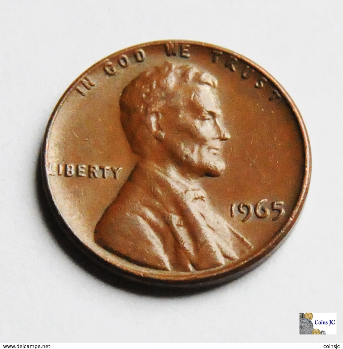 US - 1 Cent - 1965 - 1959-…: Lincoln, Memorial Reverse