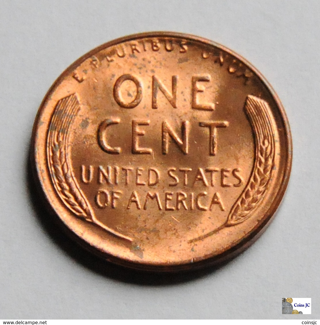 US - 1 Cent - 1956 - 1909-1958: Lincoln, Wheat Ears Reverse