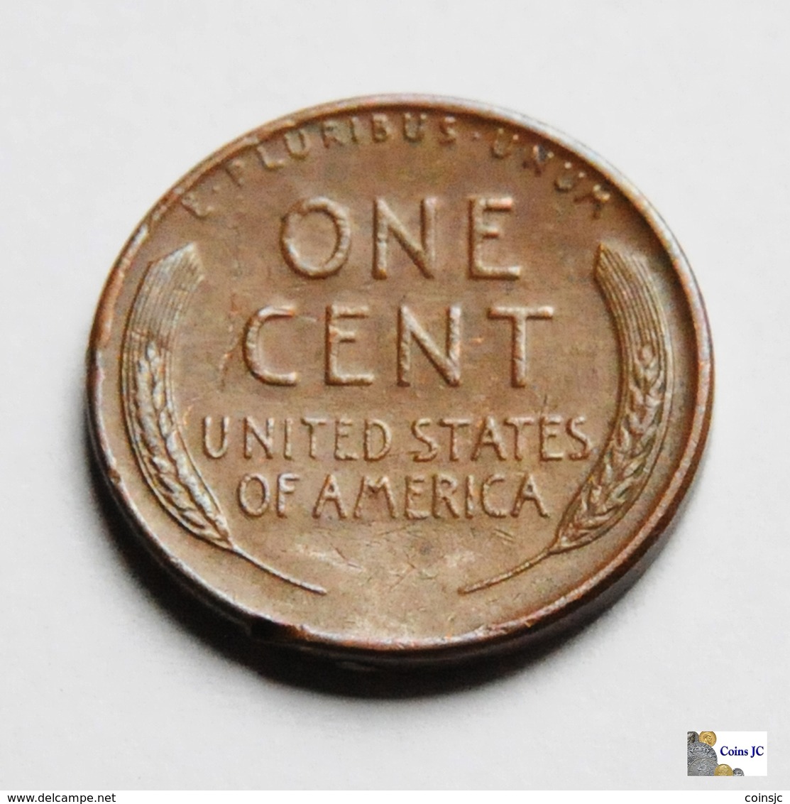 US - 1 Cent - 1952 D - 1909-1958: Lincoln, Wheat Ears Reverse