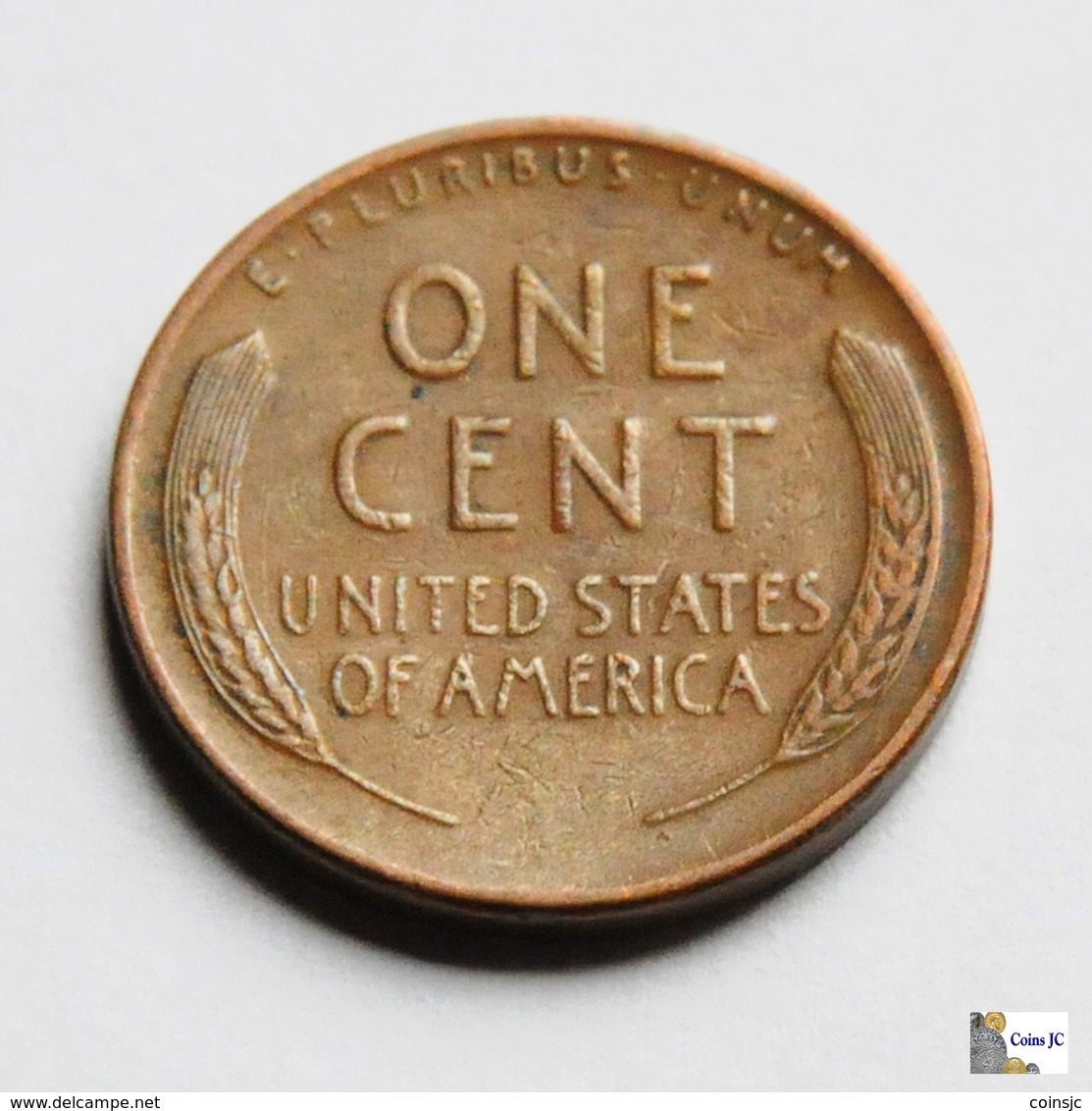 US - 1 Cent - 1948 - 1909-1958: Lincoln, Wheat Ears Reverse