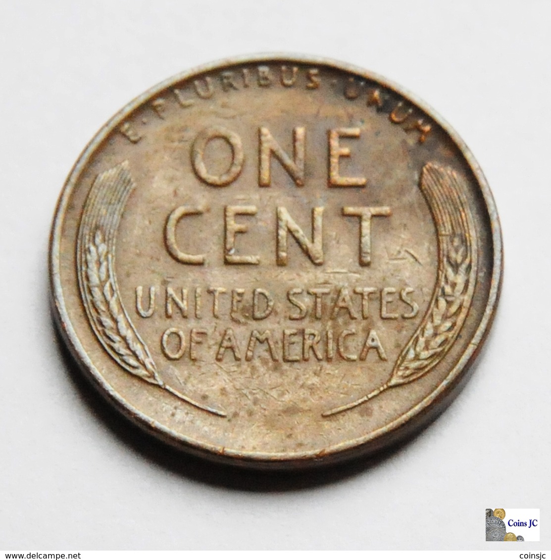 US - 1 Cent - 1946 - 1909-1958: Lincoln, Wheat Ears Reverse