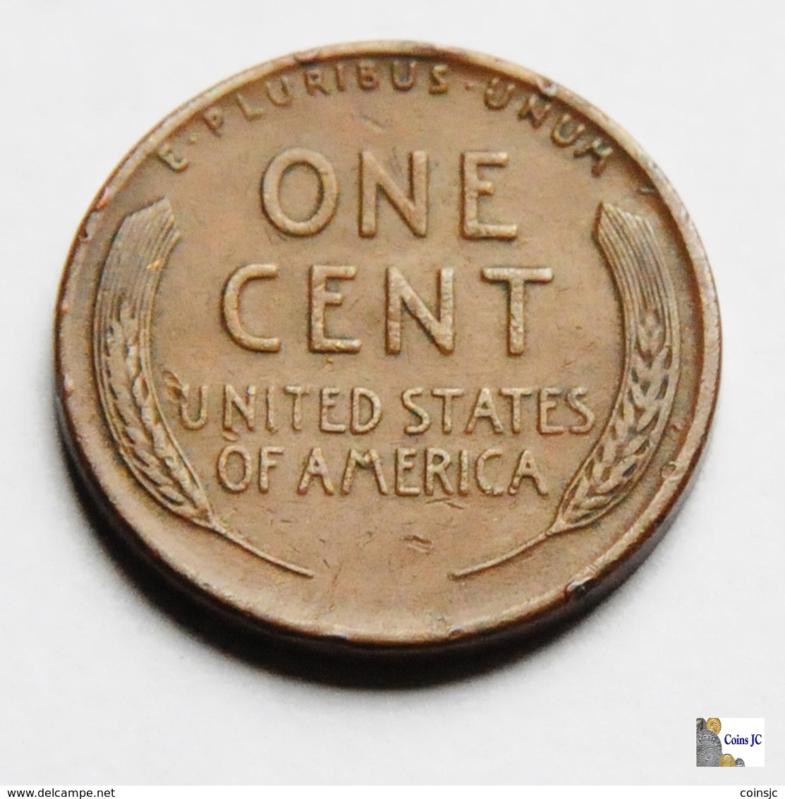 US - 1 Cent - 1945 - 1909-1958: Lincoln, Wheat Ears Reverse