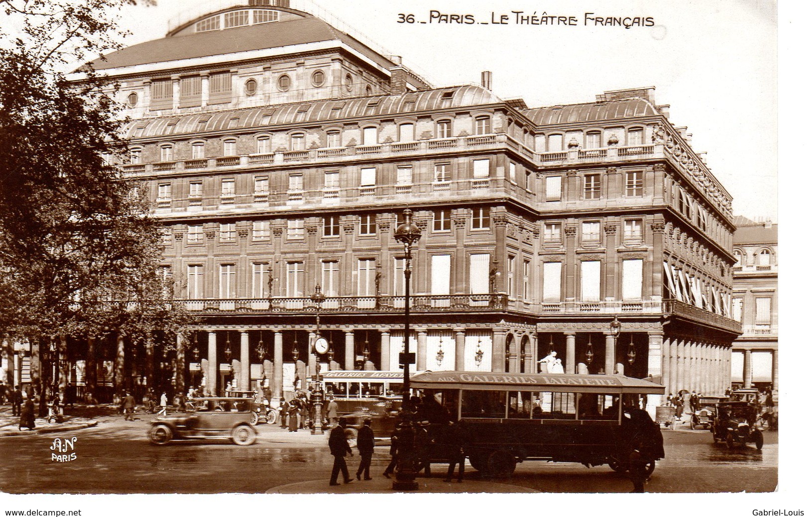 Paris - Le Théâtre Français - Autres Monuments, édifices