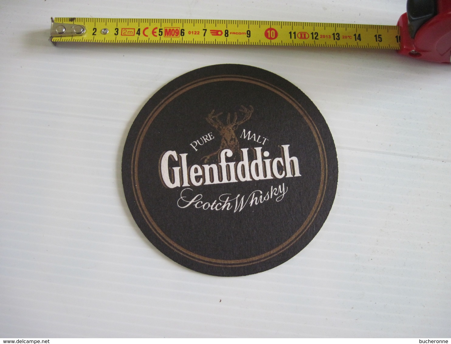 SOUS BOCK -   BIÈRE  -  Glenfiddich Scotch Whisky - Bierviltjes