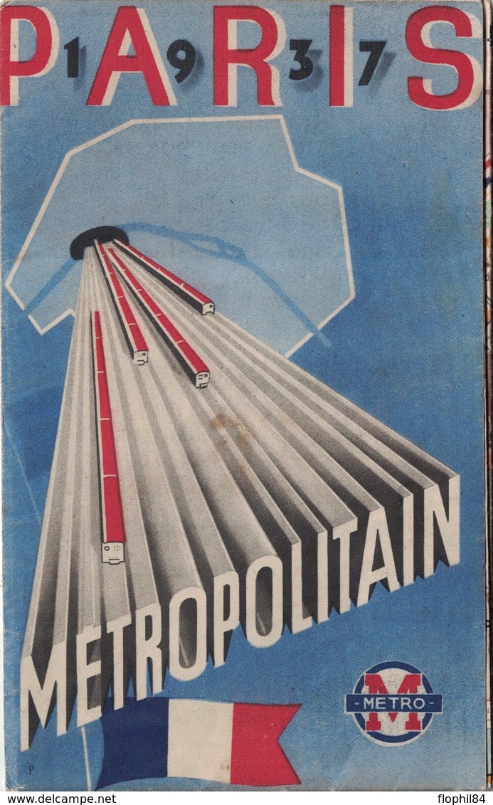 PARIS 1937 - EXPOSITION UNIVERSELLE - CARTE ET PLAN DE L'EXPO + PLAN DE PARIS ET DU METRO - DIVERSES PUB. - Autres & Non Classés